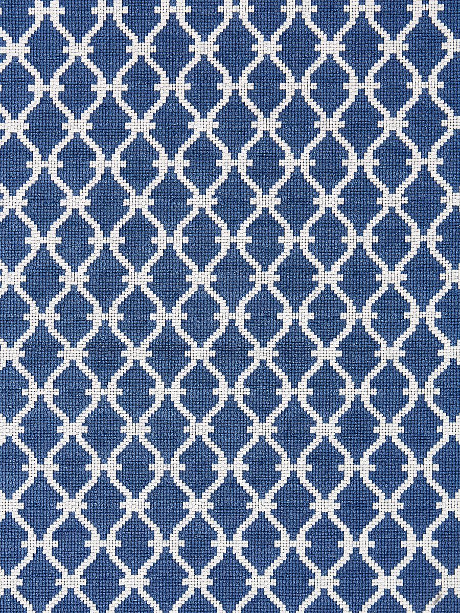 Scalamandre Trellis Weave Denim Fabric