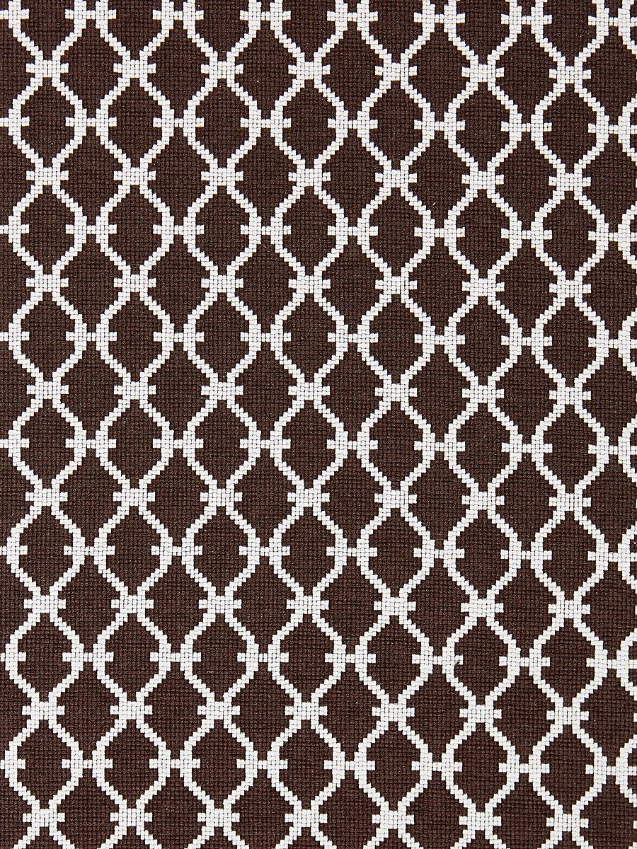 Scalamandre Trellis Weave Espresso Fabric