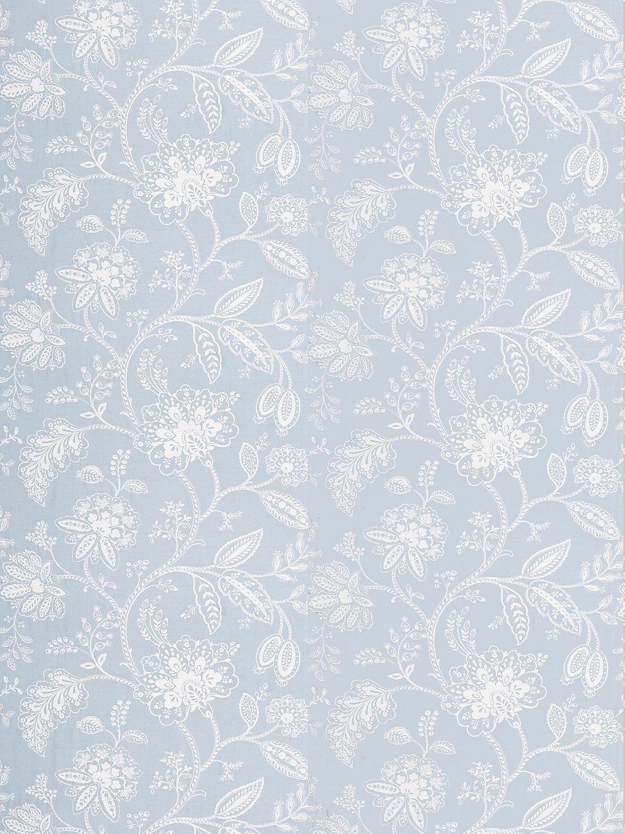 Scalamandre Kaveri Vine Sky Fabric