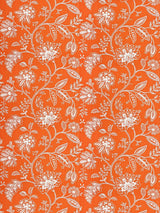 Scalamandre Kaveri Vine Mandarin Fabric