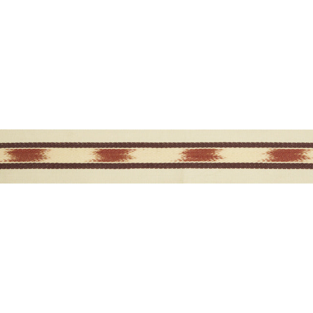 Brunschwig & Fils LE IKAT TAPE RED Trim