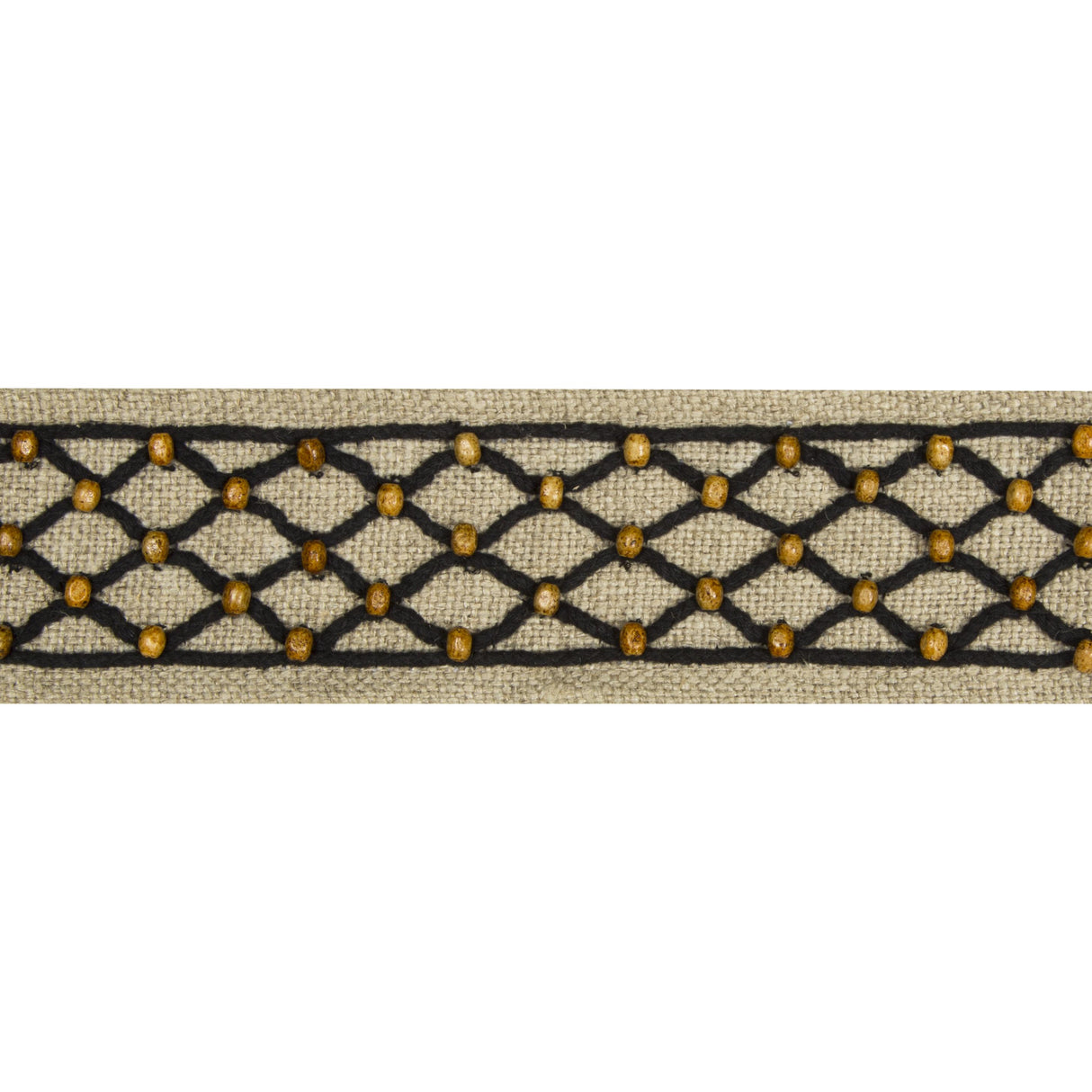 Brunschwig & Fils LE BOISE TAPE BLACK Trim