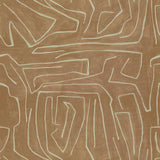 Lee Jofa GRAFFITO SALMON/CREAM Fabric