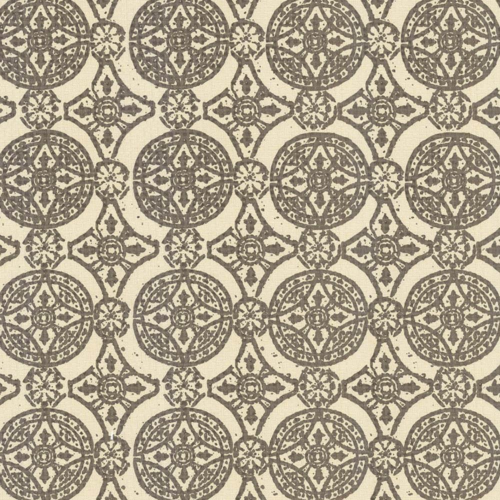Kasmir Around The Block Slate Fabric