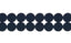 Kravet DOUBLE DOT NAVY Trim