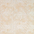 Schumacher Bone Frame Natural Wallpaper