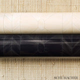 Schumacher Bone Frame Natural Wallpaper
