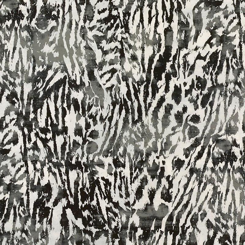 Schumacher Feline Obscura Fabric