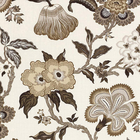 Schumacher Hothouse Flowers Dusk Fabric