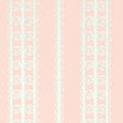 Schumacher Wicker Stripe Frangipani Wallpaper
