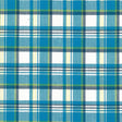 Kasmir Bardwell Plaid Mediterranean Fabric