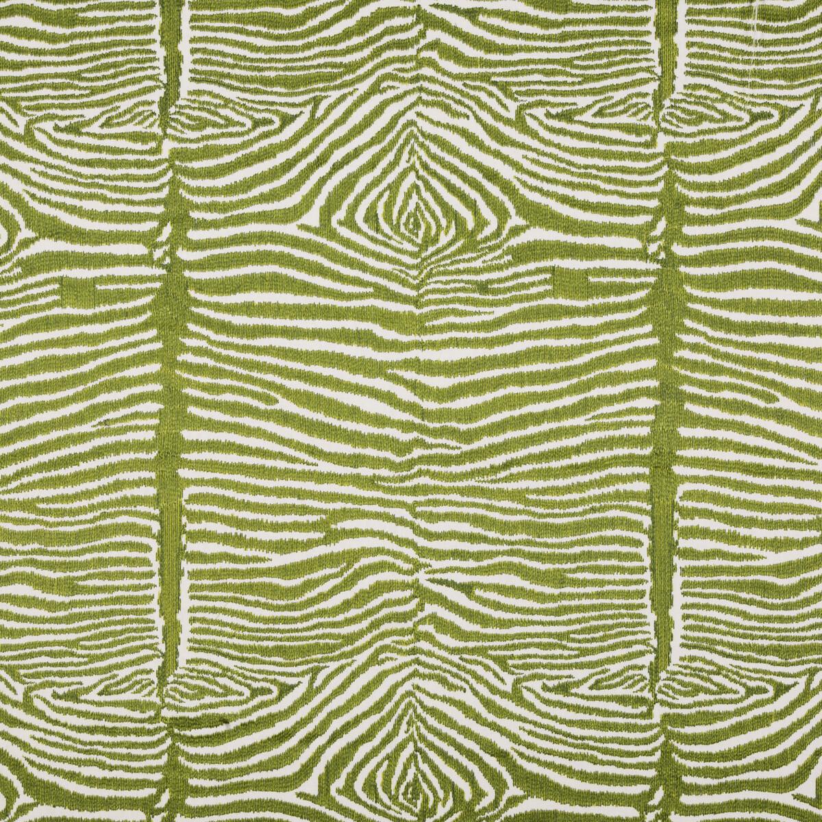 Brunschwig & Fils LE ZEBRE EMB LEAF Fabric