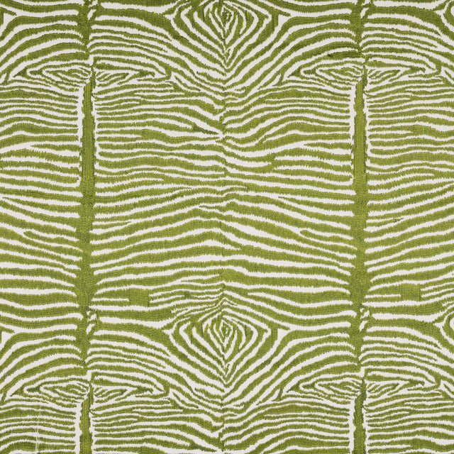Brunschwig & Fils LE ZEBRE EMB LEAF Fabric