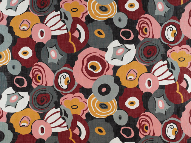 Gaston Y Daniela FLAMINGO ROSA/VERDE Fabric