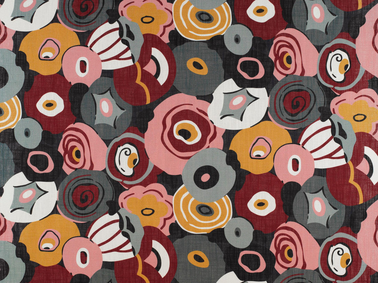 Gaston Y Daniela FLAMINGO ROSA/VERDE Fabric