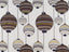 Gaston Y Daniela JACKSONVILLE AZUL/CHOCOLA Upholstery Fabric
