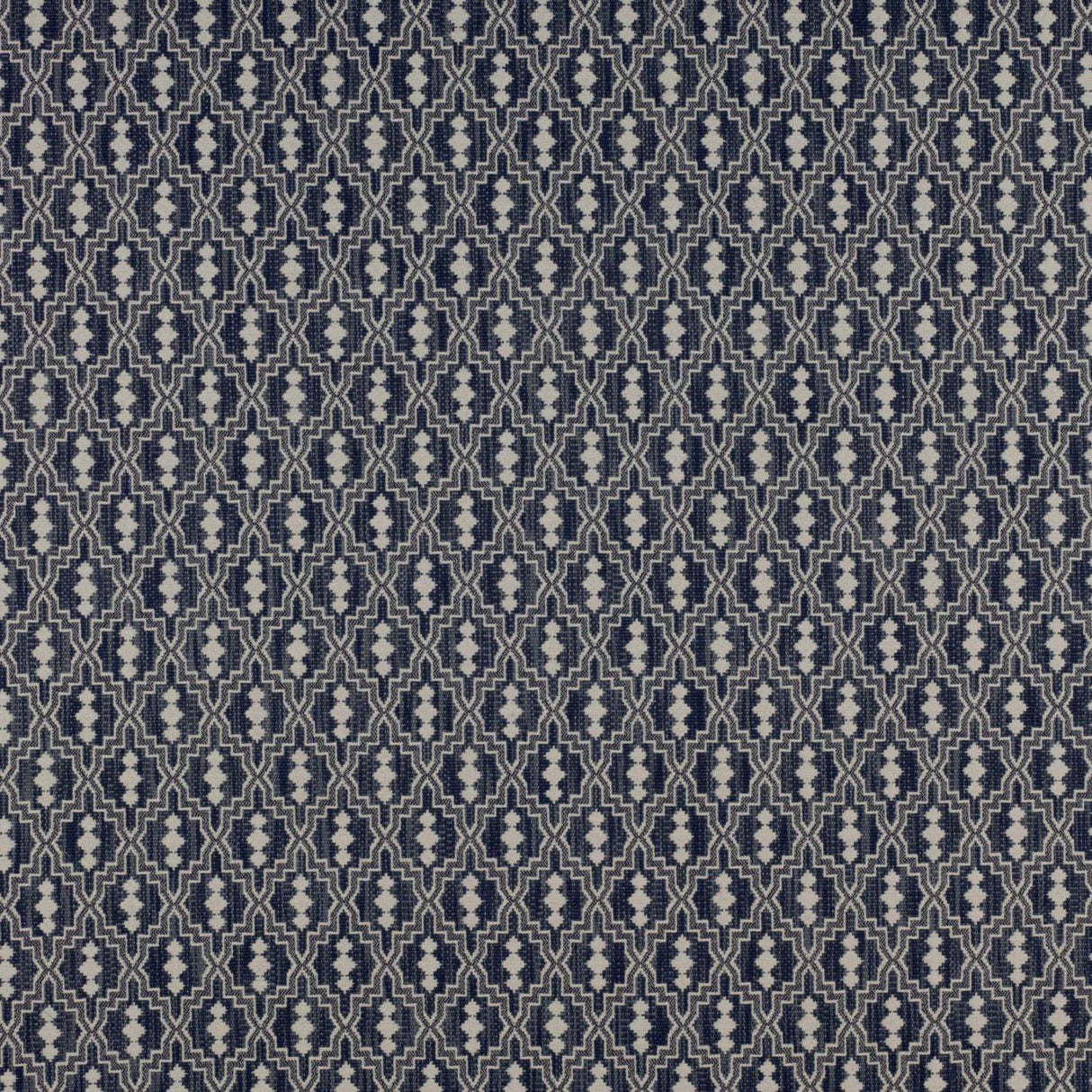 Gaston Y Daniela AZTEC AZUL MARINO Upholstery Fabric