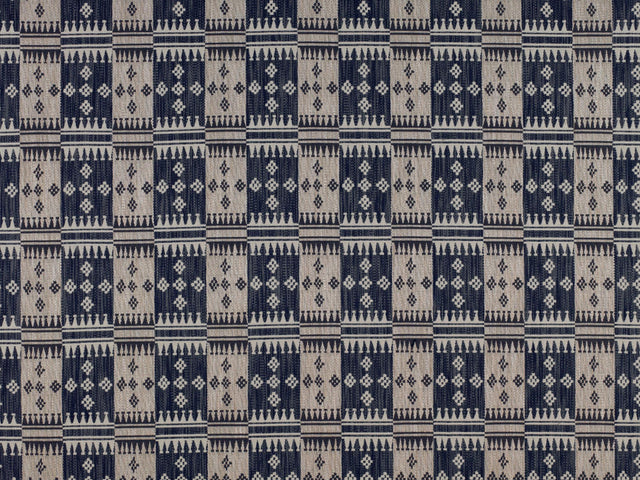 Gaston Y Daniela SANTA FE AZUL MAR/GRIS Upholstery Fabric