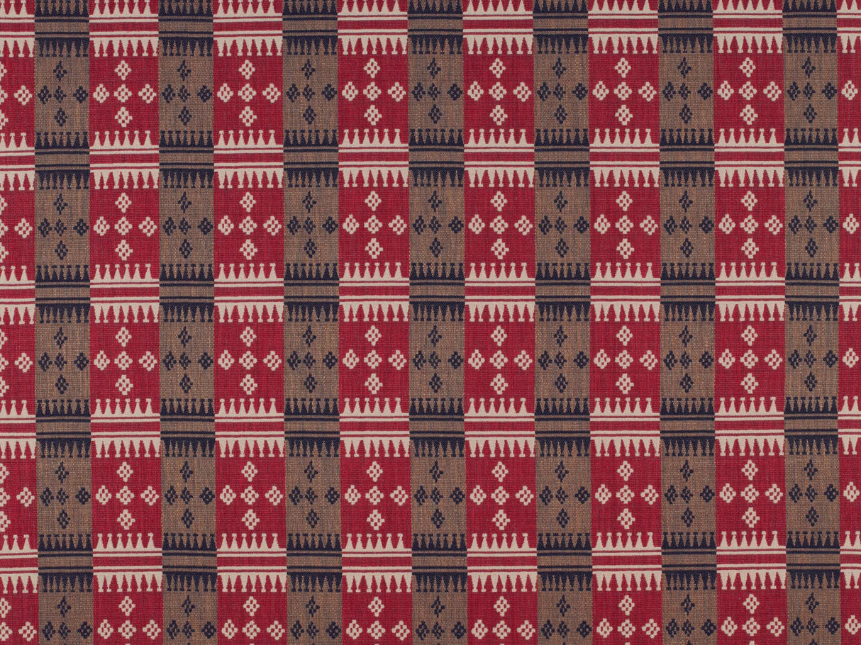 Gaston Y Daniela SANTA FE ROJO/AZUL Upholstery Fabric
