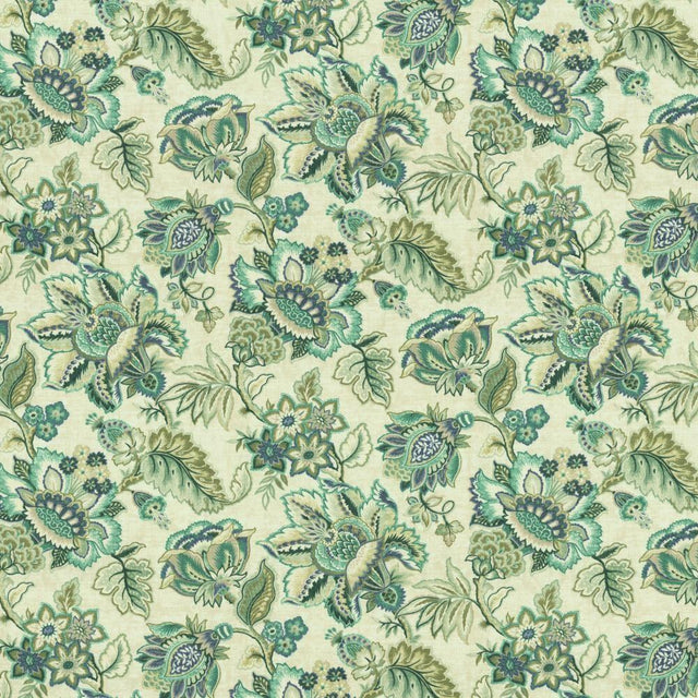 Kasmir Bay Garden Seafoam Fabric