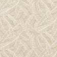 Schumacher Abstract Leaf Taupe Fabric