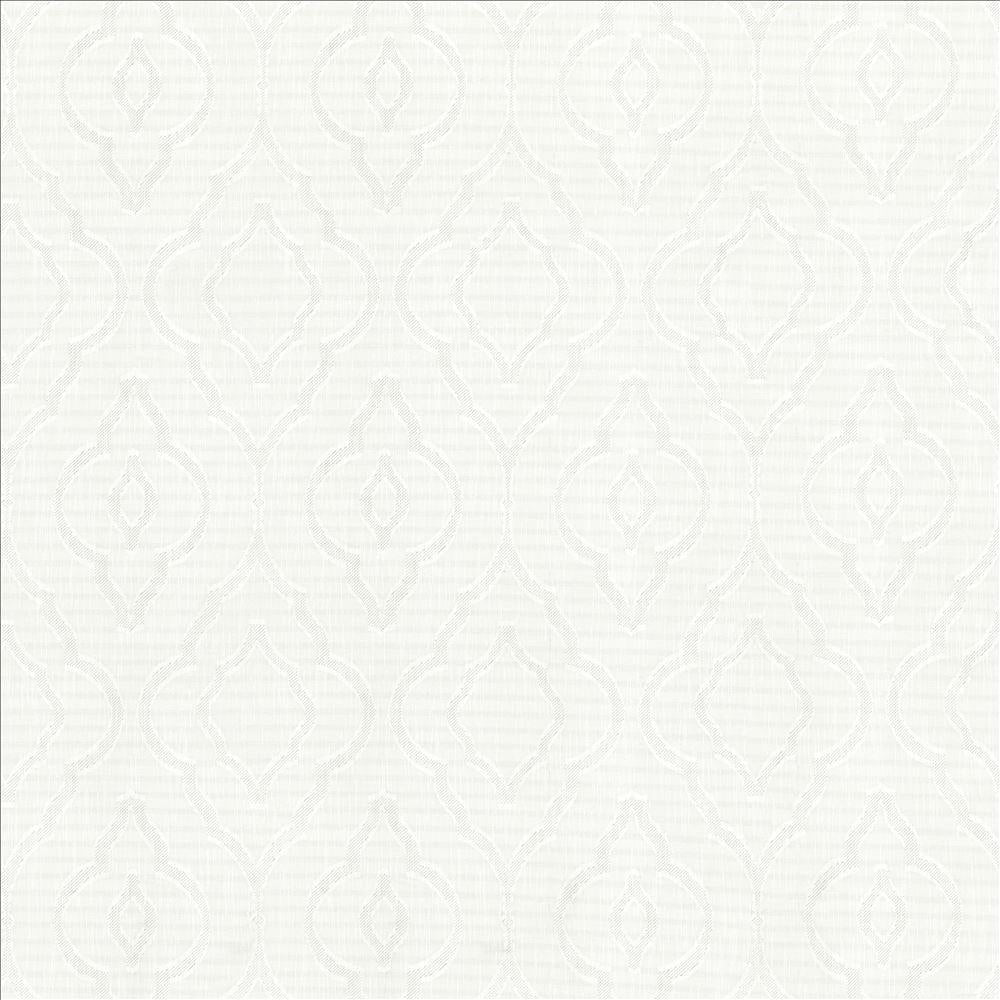 Kasmir Cassius White Fabric