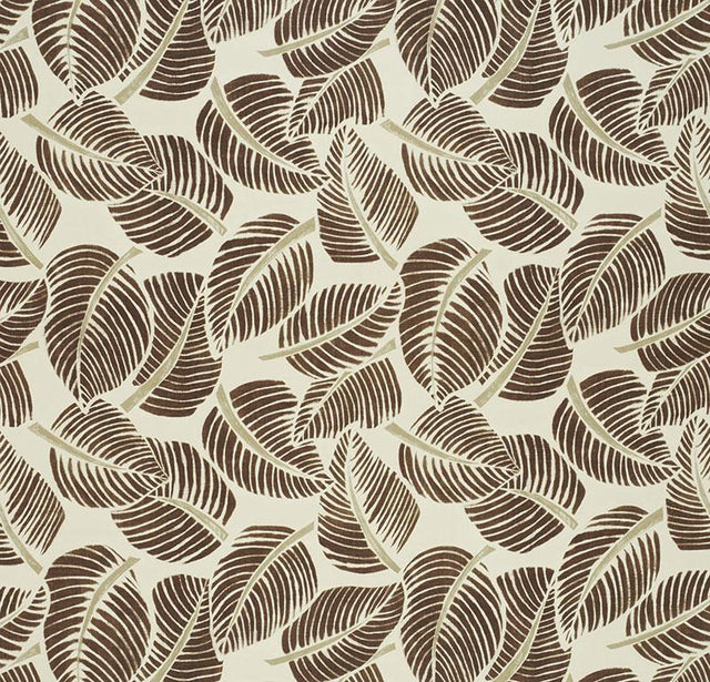 Schumacher Costa Rica Chocolate Fabric