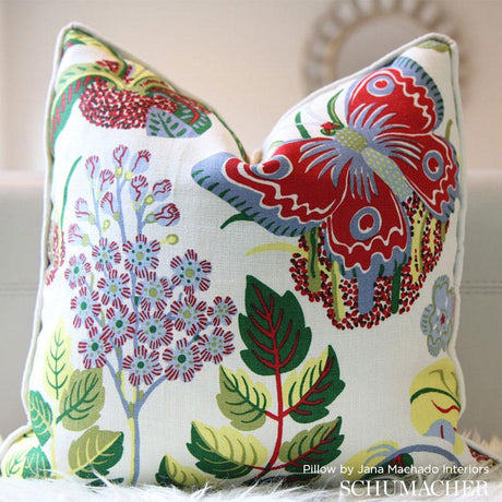 Schumacher Exotic Butterfly Multi Fabric