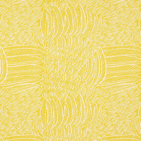 Schumacher Featherfest Citron Fabric