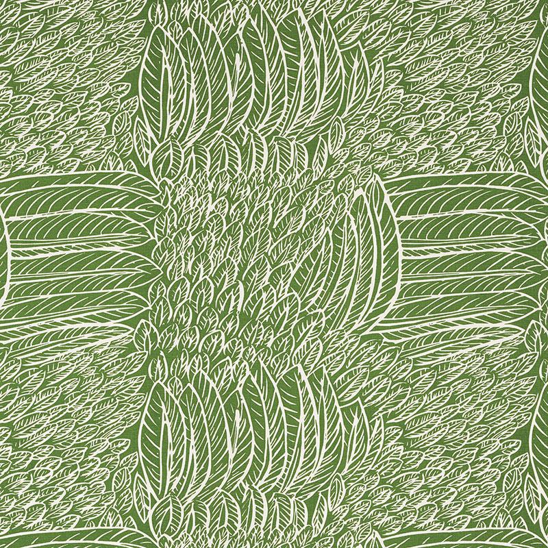 Schumacher Featherfest Leaf Fabric