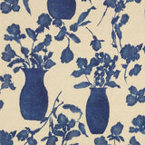 Schumacher Hugo Floral Indigo Fabric