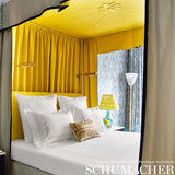 Schumacher Incomparable Moir Citron Fabric