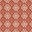 Kasmir Foil Burnt Orange Fabric