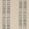 Schumacher Kudu Stripe Black Fabric