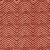 Schumacher Moka Red Fabric