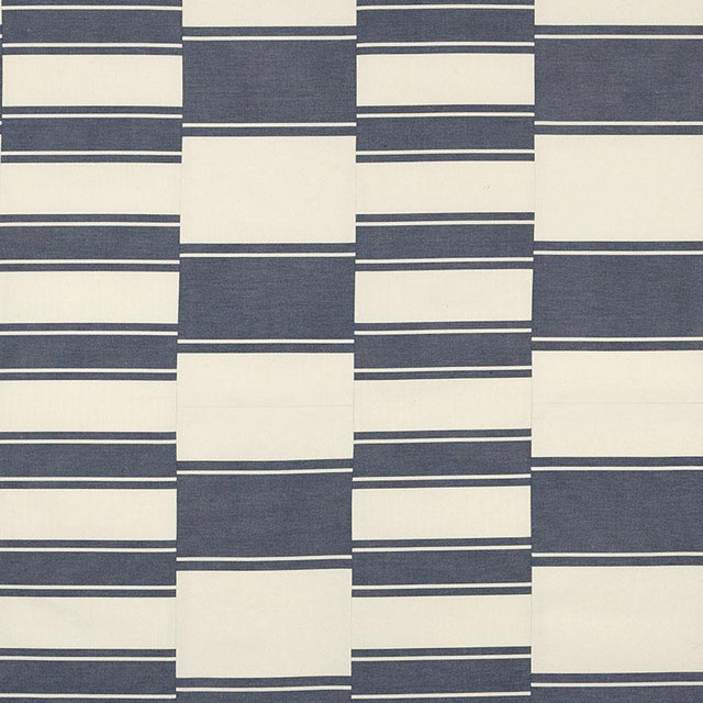 Schumacher Nomad Indigo Fabric