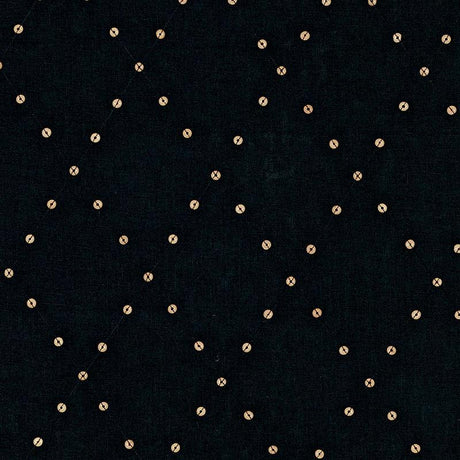 Schumacher Samoa Diamond Black Fabric