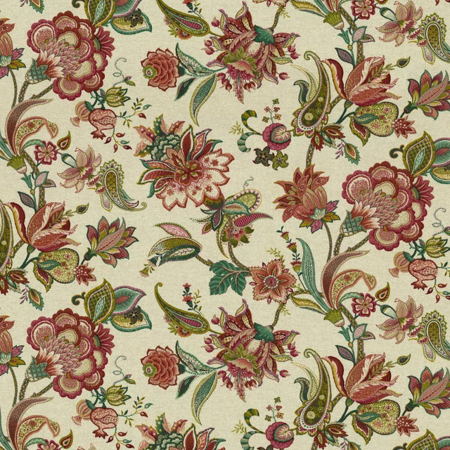 Kasmir Itzel Geranium Fabric