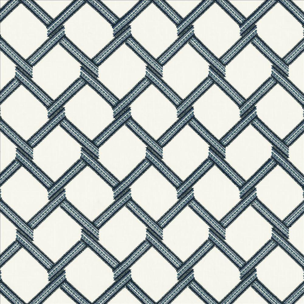 Kasmir Link Navy Fabric
