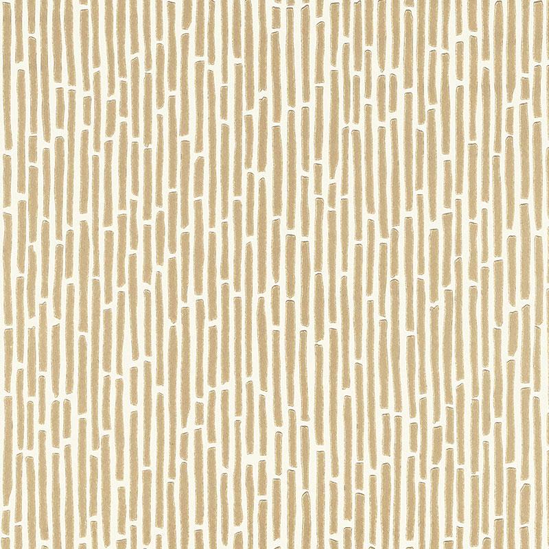Schumacher Bamboo Gold Wallpaper