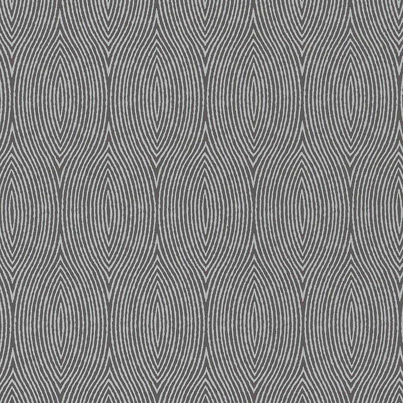 Schumacher Bark Slate Wallpaper