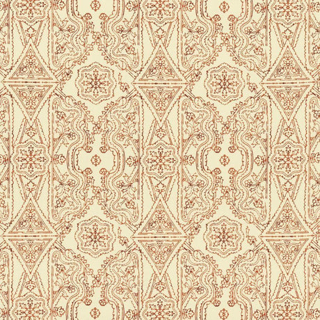 Kasmir Panwar Burnt Orange Fabric