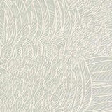 Schumacher Featherfest Smoke Wallpaper