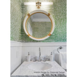 Schumacher Featherfest Leaf Wallpaper