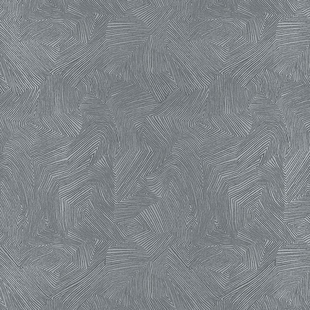 Schumacher Labyrinth Metallic Mercury Wallpaper