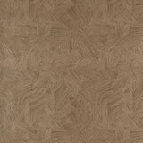 Schumacher Labyrinth Metallic Espresso Wallpaper