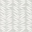 Schumacher Leaf Stripe Mist Wallpaper