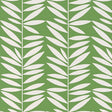 Schumacher Leaf Stripe Leaf Wallpaper