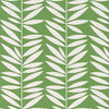 Schumacher Leaf Stripe Leaf Wallpaper