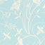Schumacher Sky Meadow Light Blue Wallpaper